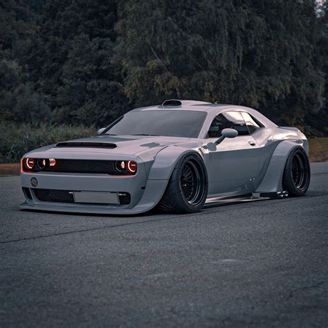 Ultra Widebody Dodge Challenger Looks Like An Awesome Rally Car
