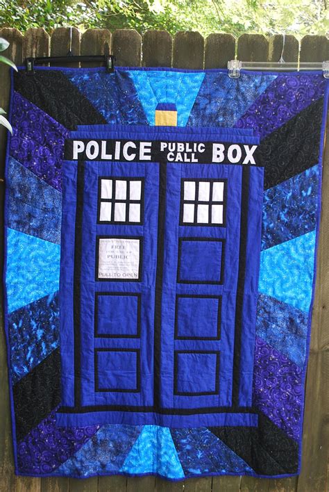 Dr Who Tardis Quilt Doctor Who Quilt Tardis T Boy