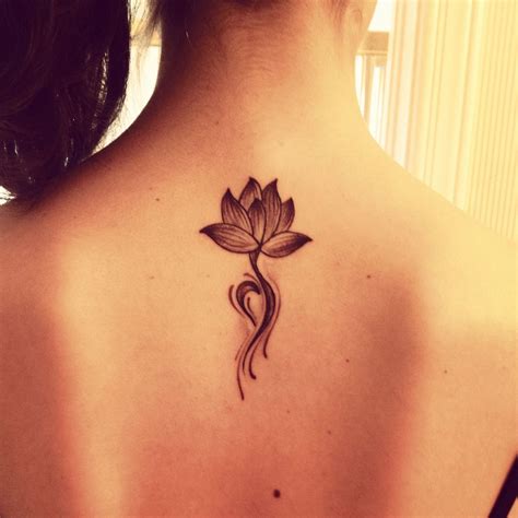 Cute Neck Lotus Flower Tattoos For Women Design Tattoo Designs For Women