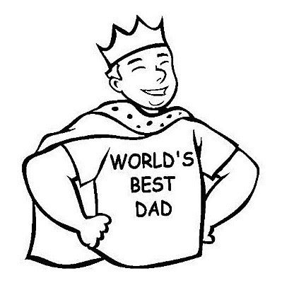 Make dad smile with these these diy father's day gifts include homemade father's day gifts and personalized father's day gifts have your kids make this footprint guitar craft! Father Clipart Black And White | Free download on ClipArtMag