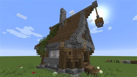 Medieval houses in minecraft come in all shapes and sizes. Minecraft: How to build a very simple medieval house - YouTube