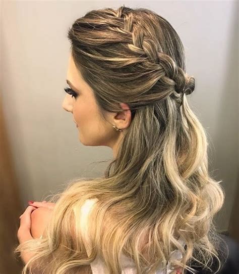 Penteados Com Cabelo Solto 2019 → Fotos Dicas E Passo A Passo