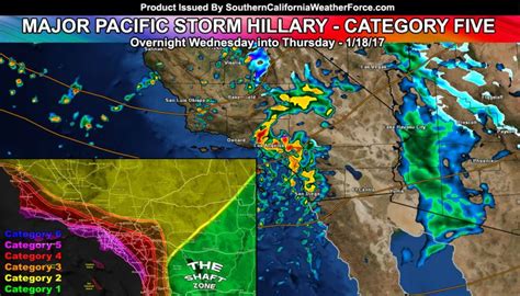 Video Included Major Pacific Storm Hillary Impacts Thursday Morning