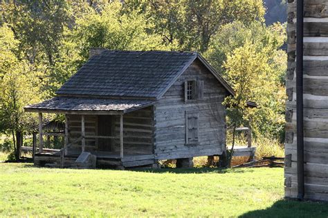 Outstanding service · floor plans · web design Old Log Cabin Photograph by CGHepburn Scenic Photos