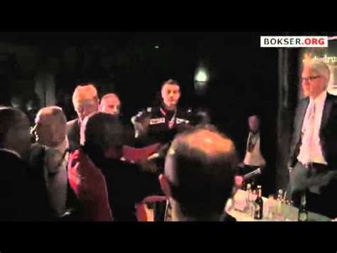 Derek chisora, billed as licensed to thrill, was a controversial boxing grudge match that took place on 14 july 2012, at the boleyn ground, the home of west ham united football club. Dereck Chisora brawls with David Haye at Klitschko vs ...
