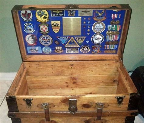 Shadow Box Sea Chest Sea Scouts Pinterest