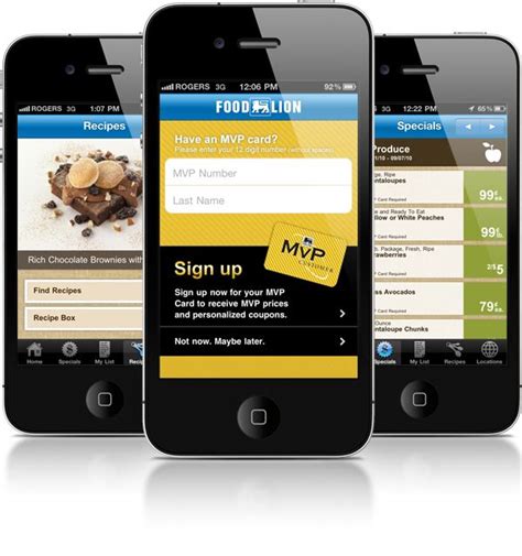 Applicants should complete their applications very precisely and proofread their resumes before submitting. Food Lion iPhone Application by Jeremy List, via Behance ...