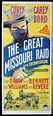 THE GREAT MISSOURI RAID Original Daybill Movie Poster WENDELL COREY ...
