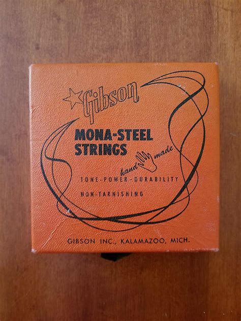 Gibson Mona Steel Strings Rare No240 Late 50s Reverb