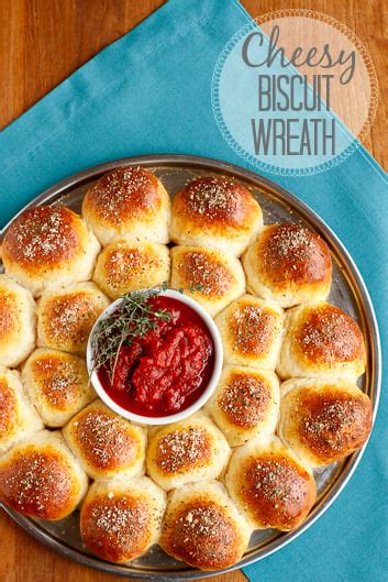 Easy Cheesy Biscuits Wreath Appetizer Unsophisticook