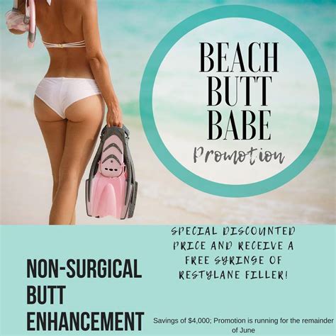Beach Butt Babe Non Surgical Butt Lift From Utopia Medspa