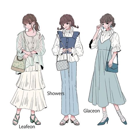 なちこ On Twitter Drawing Anime Clothes Fashion Design Drawings Anime Outfits