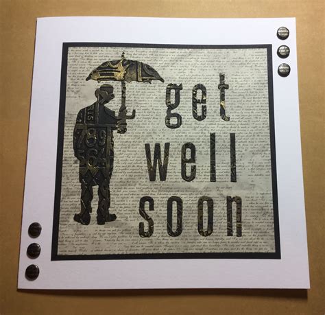 Male Get Well Card By Ali Wiseman 2016 Get Well Cards Get Well Wiseman