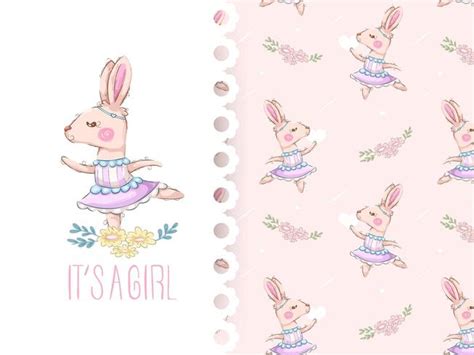 Cartoon Cute Bunny Girl With Flower Download Free Vectors Clipart