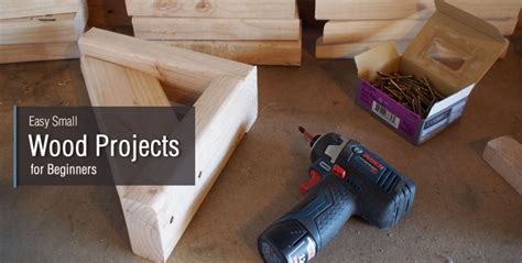 23 Easy Small Wood Projects For Beginners Start Your Woodworking Now