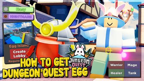 How To Get The Dungeon Quest Samurai Egg For 2020 Roblox Easter Egg