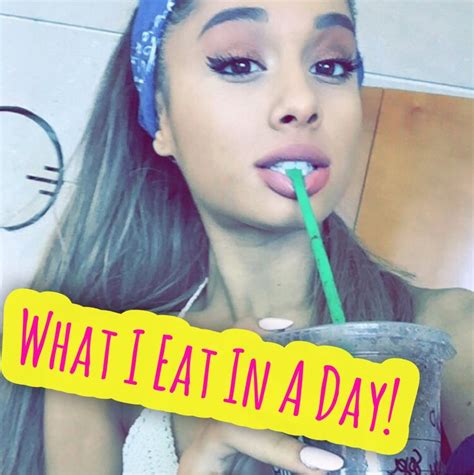 Ariana Grande What I Eat In A Day Exercise Vegan Diet