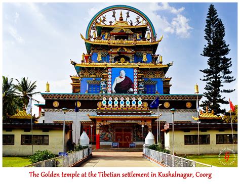 Img0059 The Golden Temple Kushalnagar Coorg Karnataka Lijo Jain Flickr