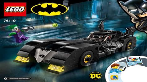 Lego Instructions Super Heroes 76119 Batmobile Pursuit Of The