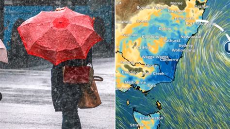 Giant Hail Wild Winds And Flood Fears As Severe Thunderstorms Return