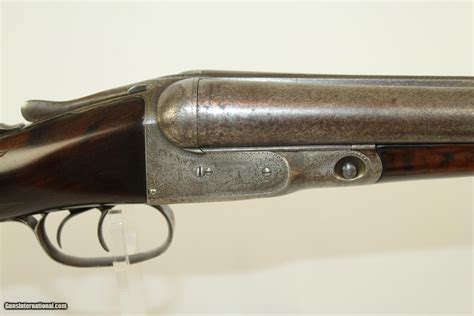 Antique Parker Engraved Gh Double Barrel Shotgun