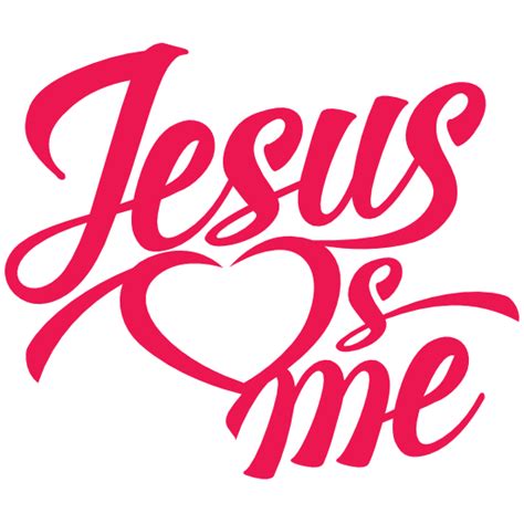 Jesus Loves Me Transfer Sticker