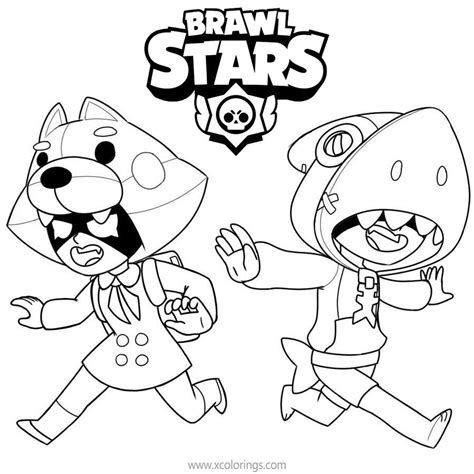 36 Best Images Brawl Stars Nita Coloring Brawl Stars Coloring Pages