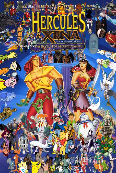Poohs Adventures Of Hercules And Xena The Animated Movie The Battle