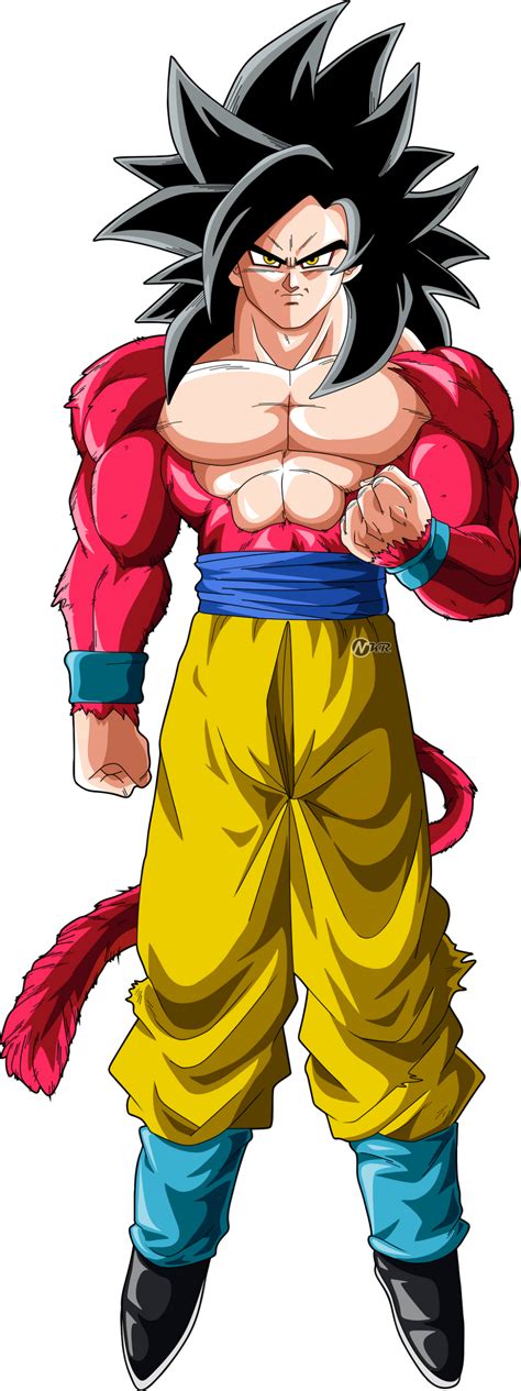 Goku Ssj4 By Naironkr On Deviantart Dragon Ball Gt Png Golden