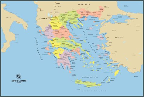 The only new generation map of heraklion. ο χαρτησ τησ ελλαδασ