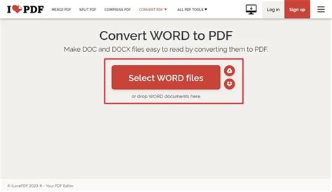 How To Convert Word To  With Ilovepdf Expert Tips Updf