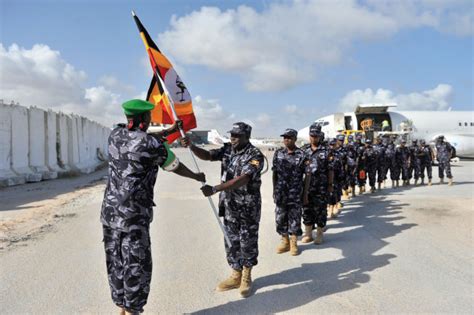 Uganda Deploys New Contingent Of Police Officers To Somalia Amisom