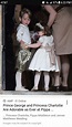 Princess Charlotte Babies Breath heart wreath Carole Middleton, Kate ...