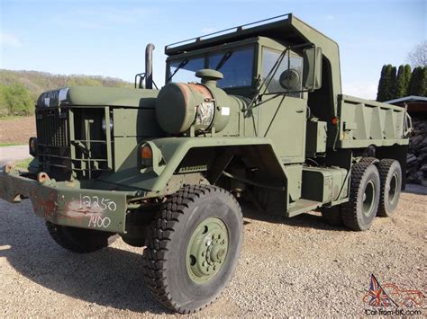 Refurb 1970 Military M817 5 Ton 6 Cyl Diesel 6x6 Dump Truck 53883