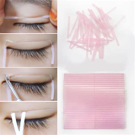 Besufy Double Eyelid Stickers Pcs Magic Invisible Glue Sticks Double