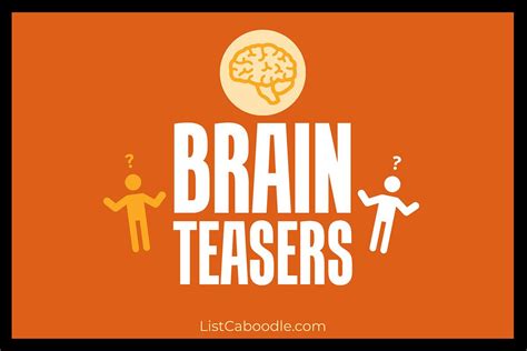 27 Brain Teasers For Kids To Test Your Creative Thinking Free