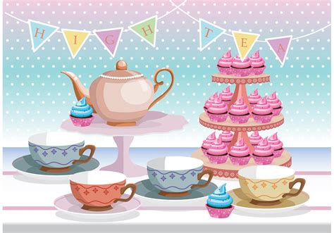 High Tea Or Tea Time Is A Fun Way To Relax With Your Friends And