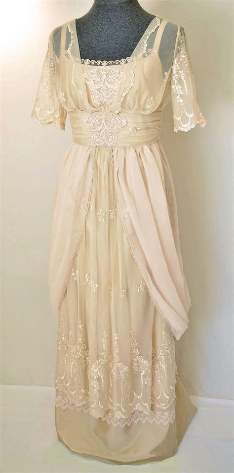 Edwardian Wedding Dress Lace Wedding Dress Victorian Wedding Etsy