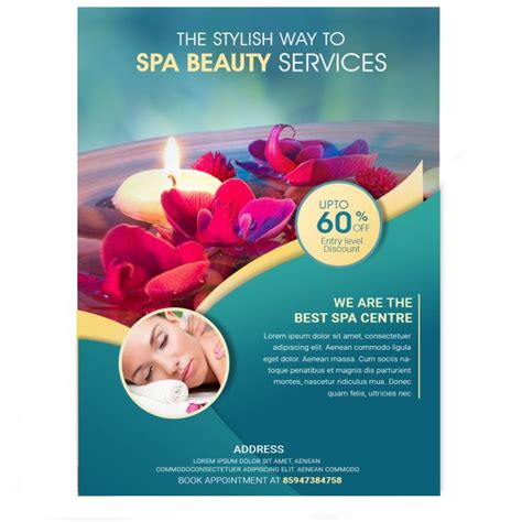 Spa Poster Template Download On Pngtree Spa Spa Design Landing Page