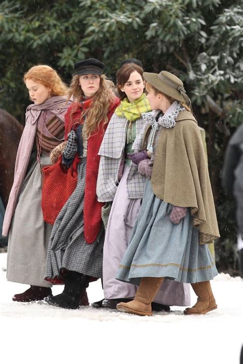 Little Women Cast Greta Gerwig Film Stars Saoirse Ronan And Emma