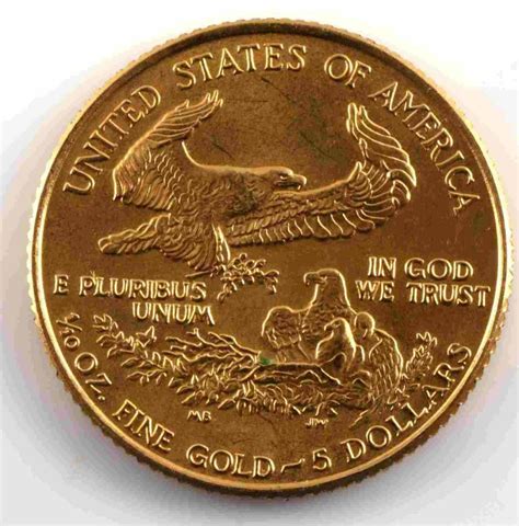 Sold Price 1992 Gold 110 Oz American Eagle Bu Coin December 3 0120