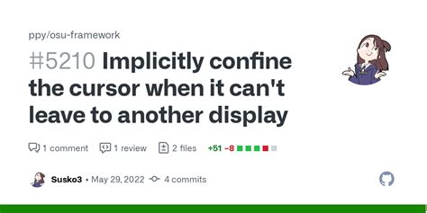 Implicitly Confine The Cursor When It Cant Leave To Another Display By