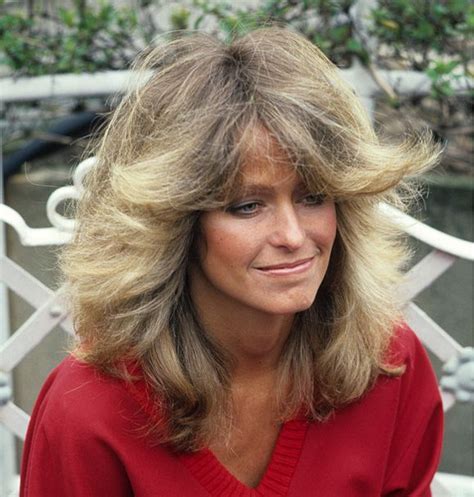 The Farrah Fawcett Flip Very Iconic Hairstyle From 1970s Ombre Hair
