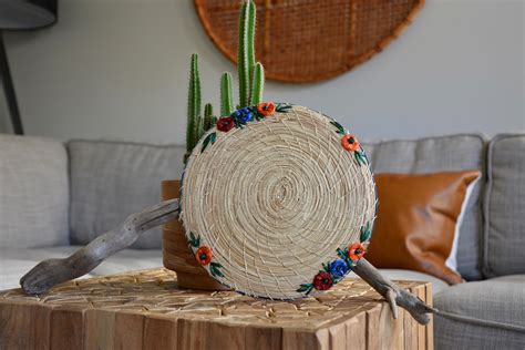 Browse our selection of wicker and woven baskets to choose from at pier 1. Hand Woven Grass Wicker Basket | Small Boho Basket Wall ...