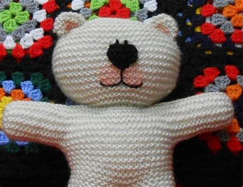Wooly Crew Teddy Bear Knitting Pattern Pdf Teddy Bear Knitting