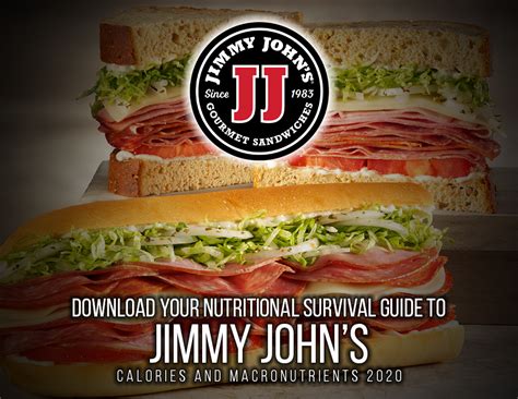 Nutritional Survival Guide To Jimmy Johns