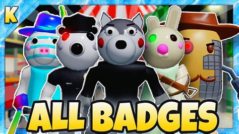 How To Get All 50 Badge In Piggy Rp 2 Roblox Youtube