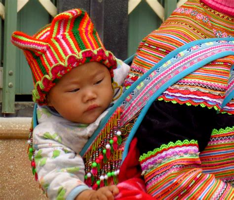 Flower Hmong Baby. | Vietnam. Colorful Bac Ha market. WATCH … | Flickr