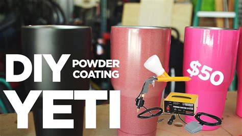 Do not sell my personal information. DIY Powder Coating is CHEAP, FUN, and EASY! (Yeti Cup with ...