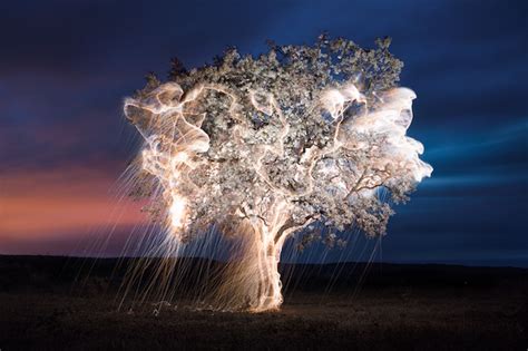 Artist Uses Long Exposures To Create Ecstatic Light Sculptures